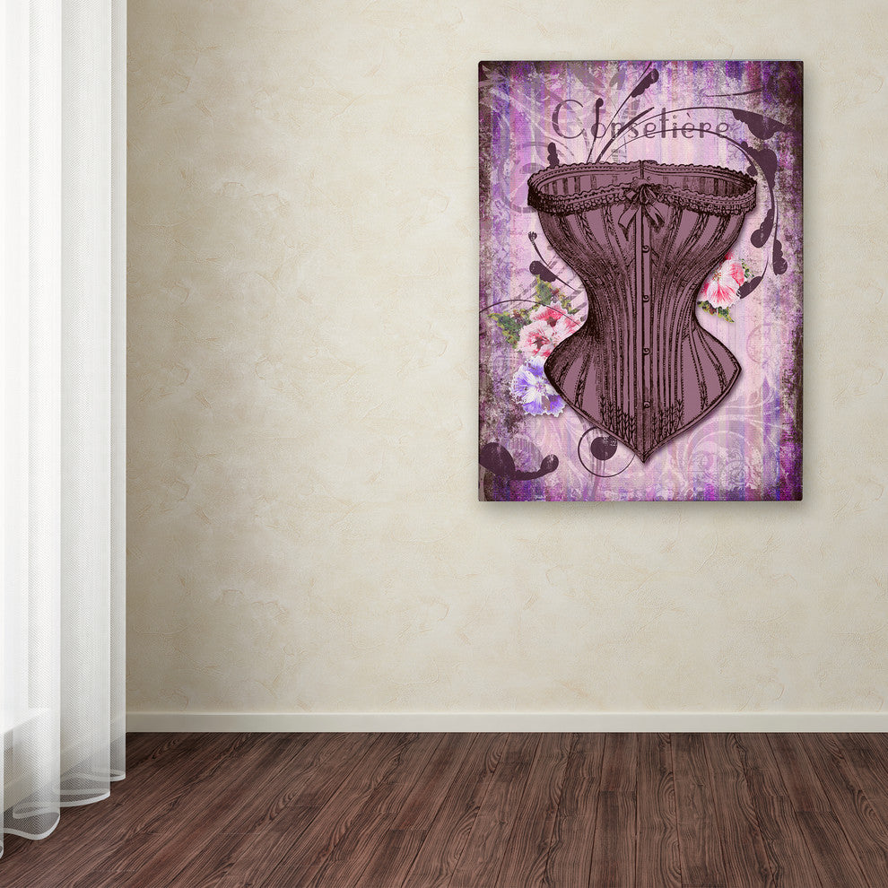 Tina Lavoie 'Corsetiere' Canvas Art, 18" x 24"