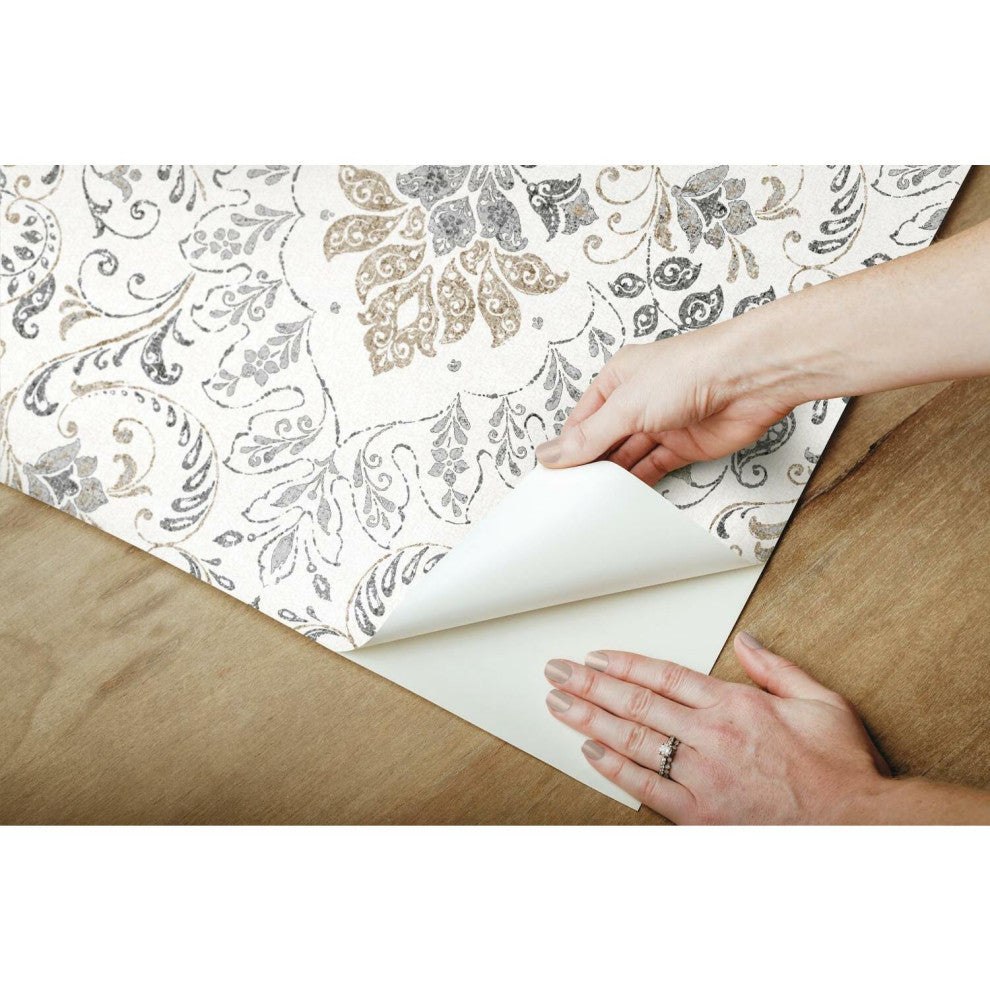 Persian Damask Peel & Stick Wallpaper