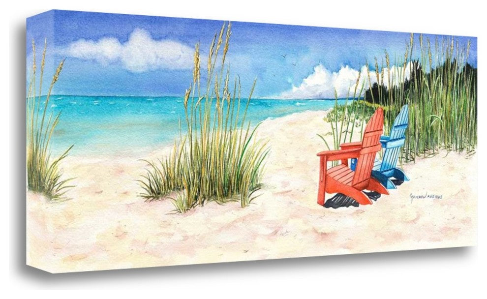 "Happiness Is" By Christine Reichow, Giclee Print on Gallery Wrap Canvas