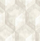Rustic Wood Tile Geometric Wallpaper, Cream, Bolt