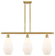 Innovations 516-3I-SG-G651-7-LED 3-Light Island Light, Satin Gold