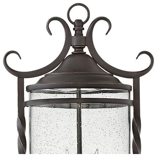 Outdoor Casa Post Top/ Pier Mount in Olde Black