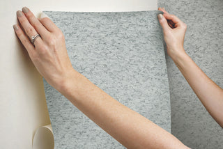 Hermosa Herringbone Gray Peel and Stick Wallpaper