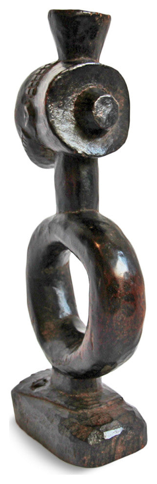 Consigned Vintage Carved Hemba Figure
