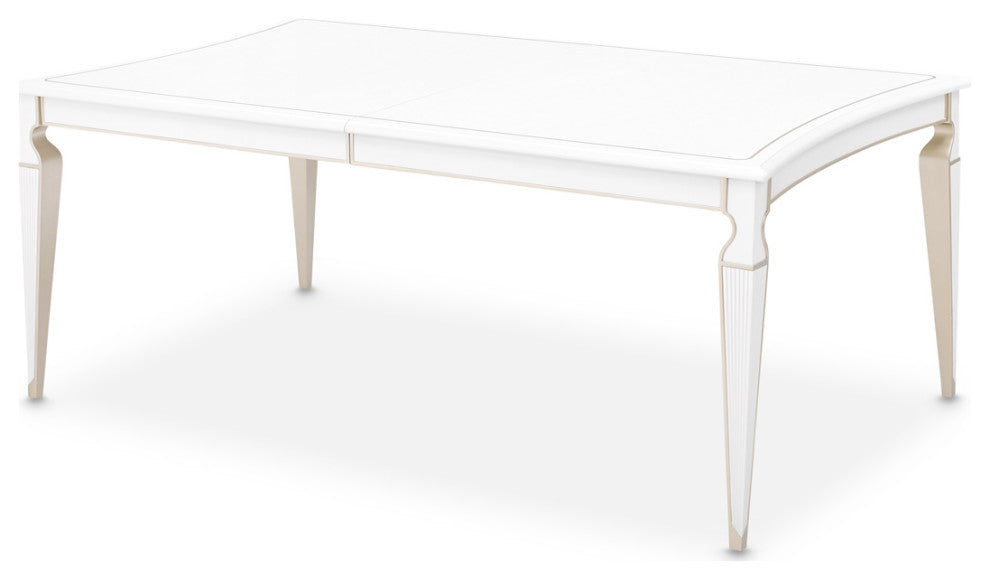 La Marisia Rectangular Dining Table, Creamy Pearl
