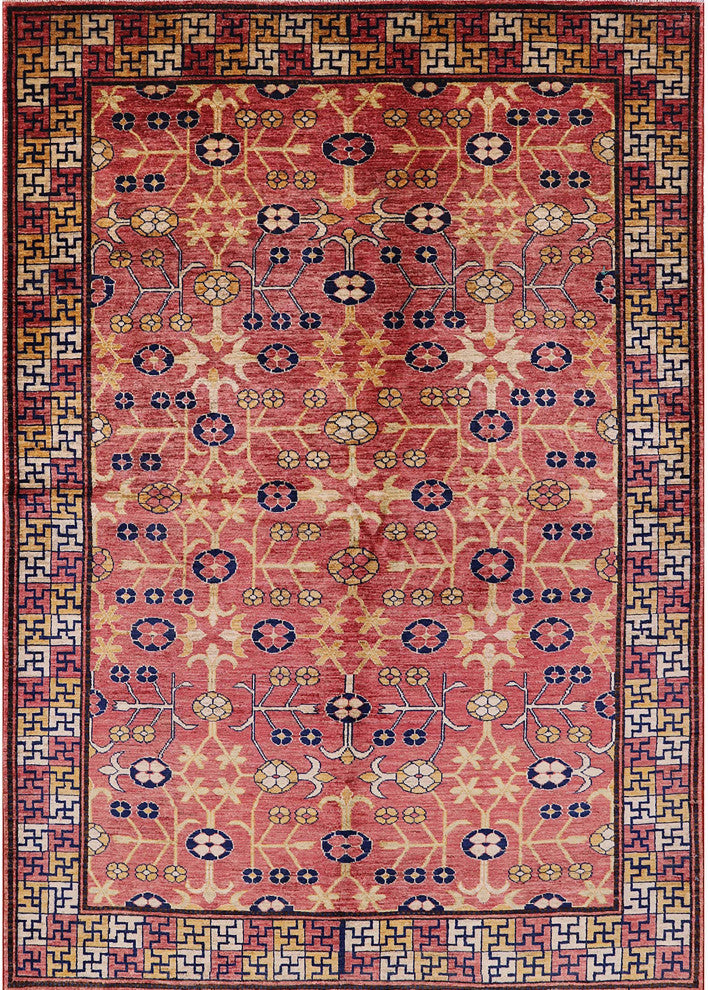 Ahgly Company Indoor Rectangle Mid-Century Modern Area Rugs, 2' x 4'