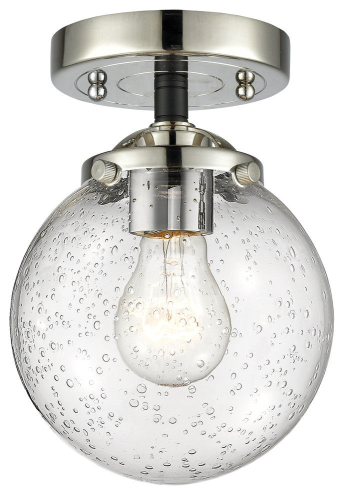 Innovations Lighting 284-1C-Bpn-G204-6 1 Light 6" Semi-Flush Mount
