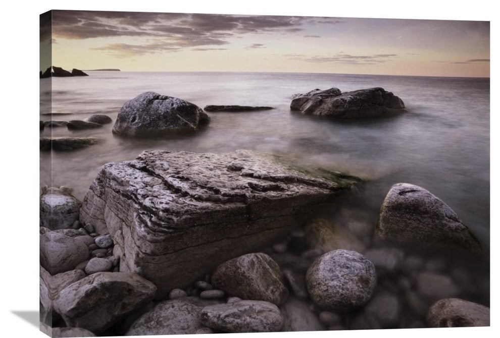 "Log Dump Beach, Bruce Peninsula National Park, Ontario, Canada" Artwork