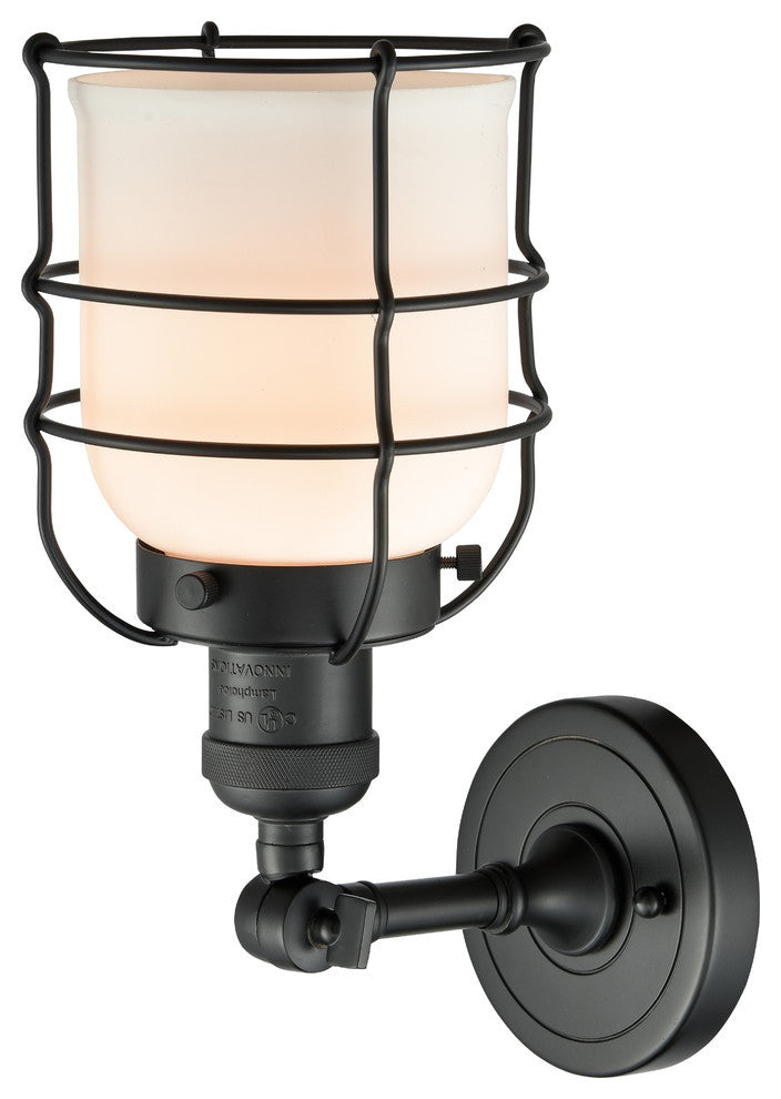 Innovations Lighting 203-Bk-G51-Ce-Led 1 Light Dimmable Led 8 Inch Sconce