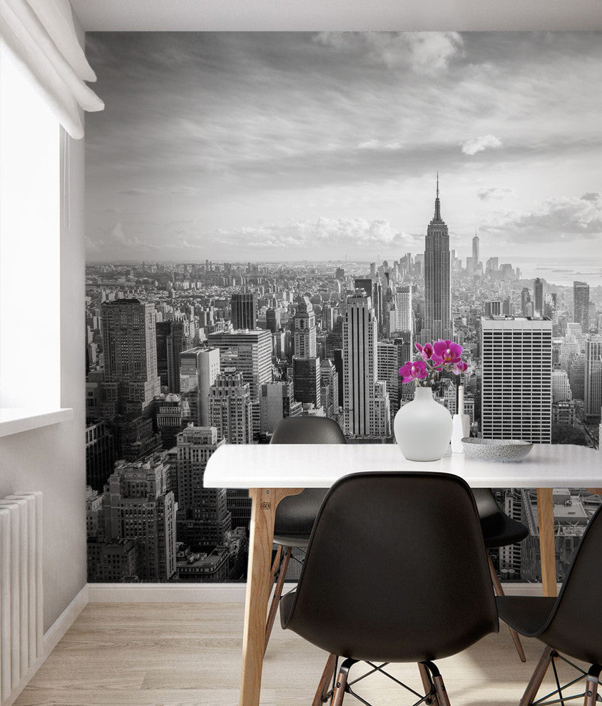 Manhattan Photograph Wall Art, Peel and Stick Vinyl