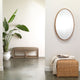 Sparrow Braided Oval Mirror