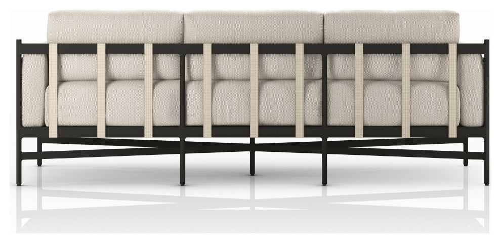 Hearst Outdoor Sofa-99"-Faye Sand