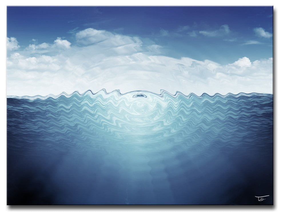 Ready2Hangart 'Aqueous Trance Xiii' By Tristan Scott Canvas Art, 30" Hx40