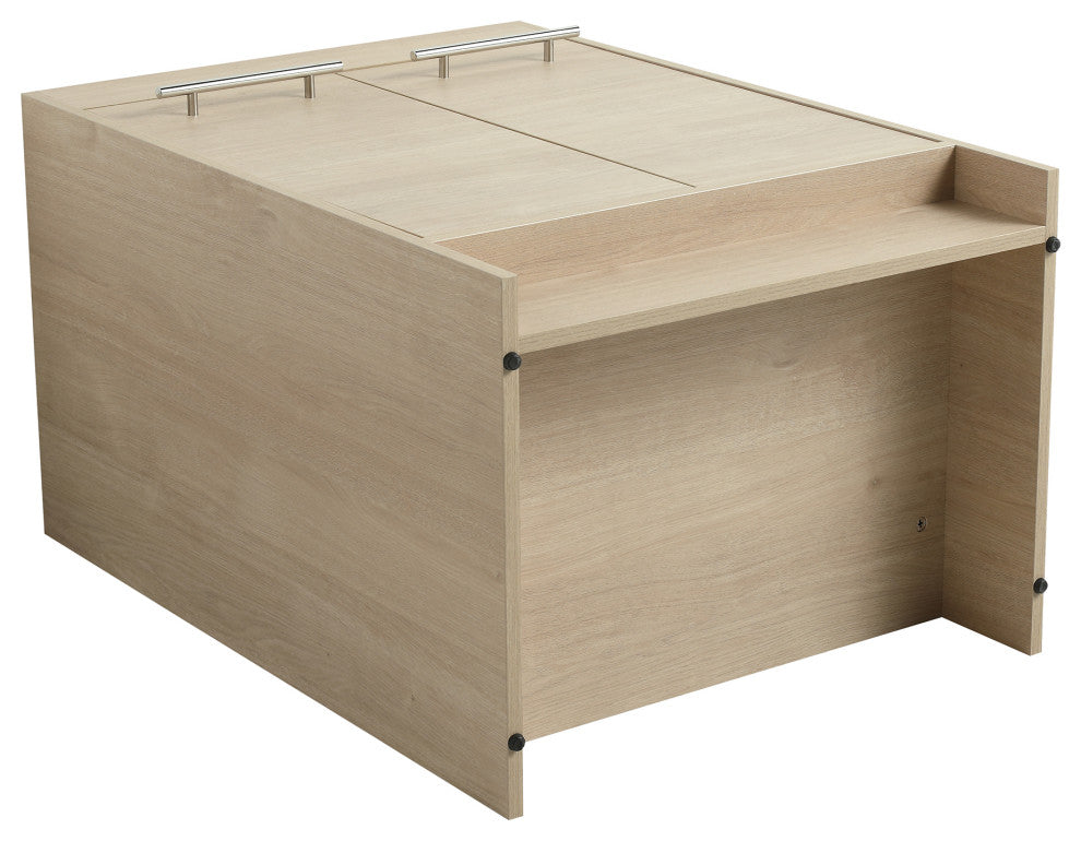 36 inch Plywood Freestanding Bathroom Vanity Set with Integrated Ceramic Sink