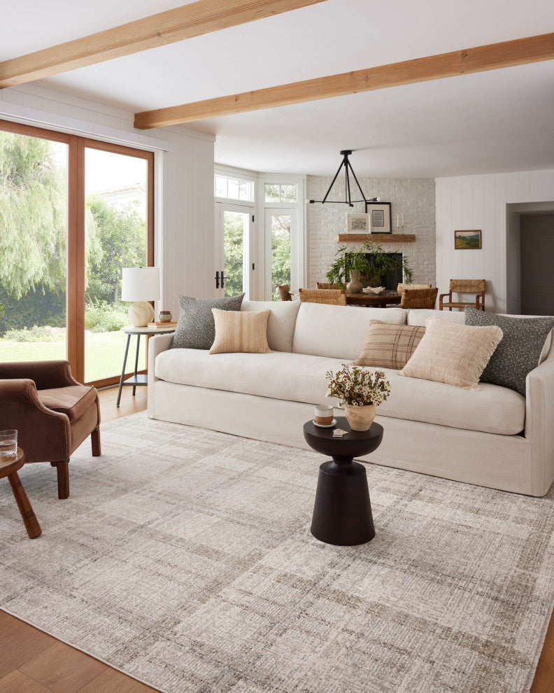 Angela Rose x Loloi Ember Ivory / Multi 2'-7" x 10'-0" Runner Rug