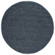 Safavieh Textural Collection TXT101H Rug, Charcoal, 6' X 6' Round