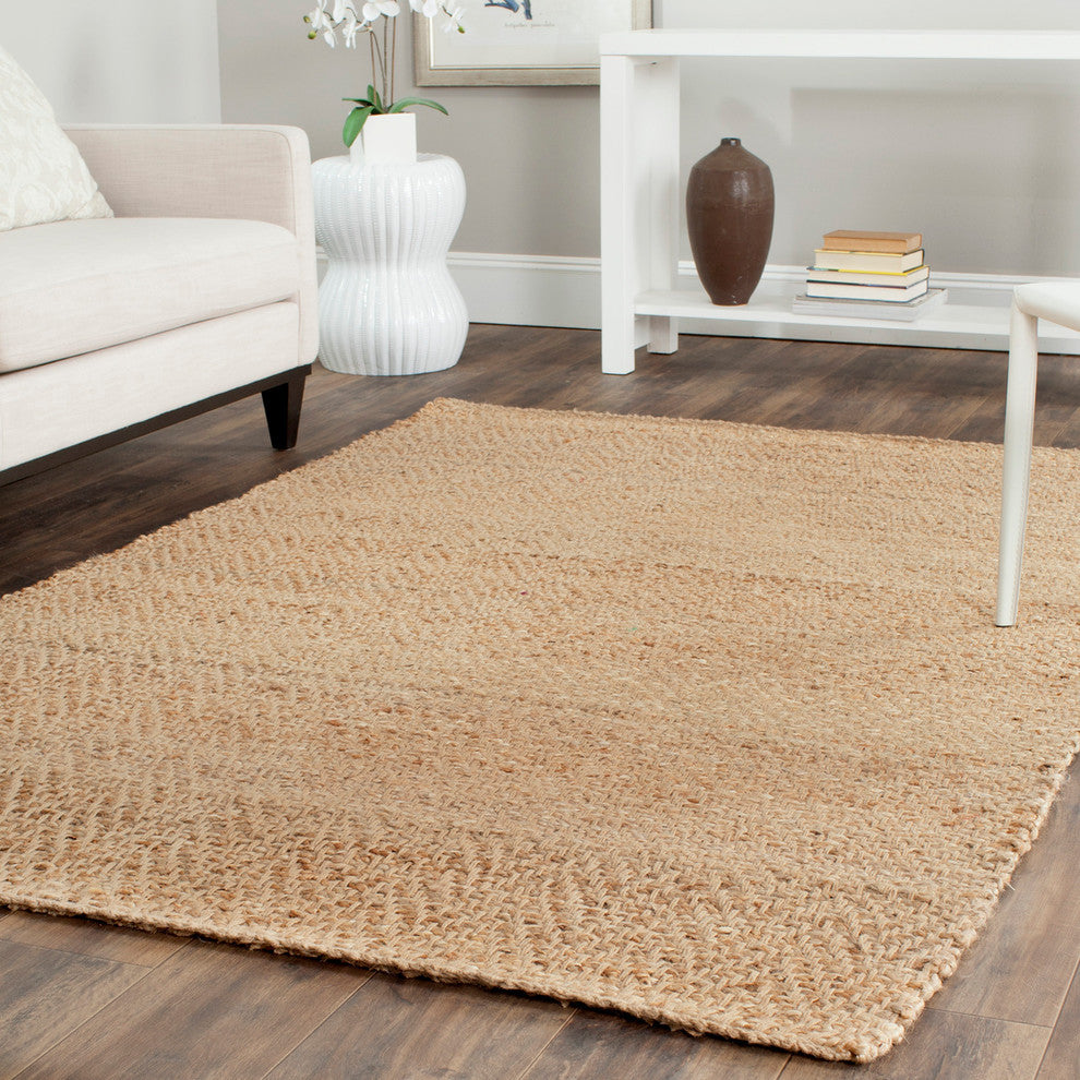 Safavieh Natural Fibers 700 NF731A 4' Square Natural Rug