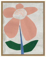 Flower Collage 7 Fine Art Print, Oak, 46"x36"
