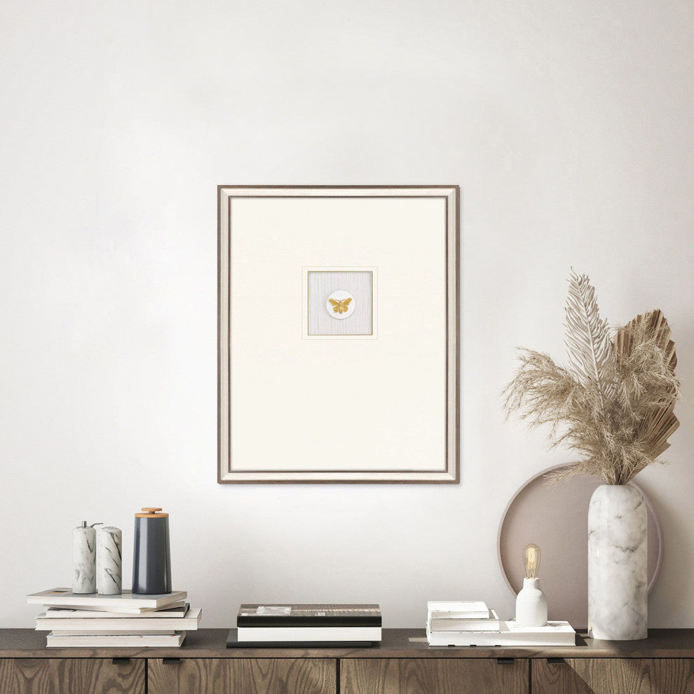 Butterfly Intaglio Framed Art