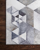 Printed Maddox Area Rug by Loloi II, Gray and Ivory, 1'6"x1'6" Sample