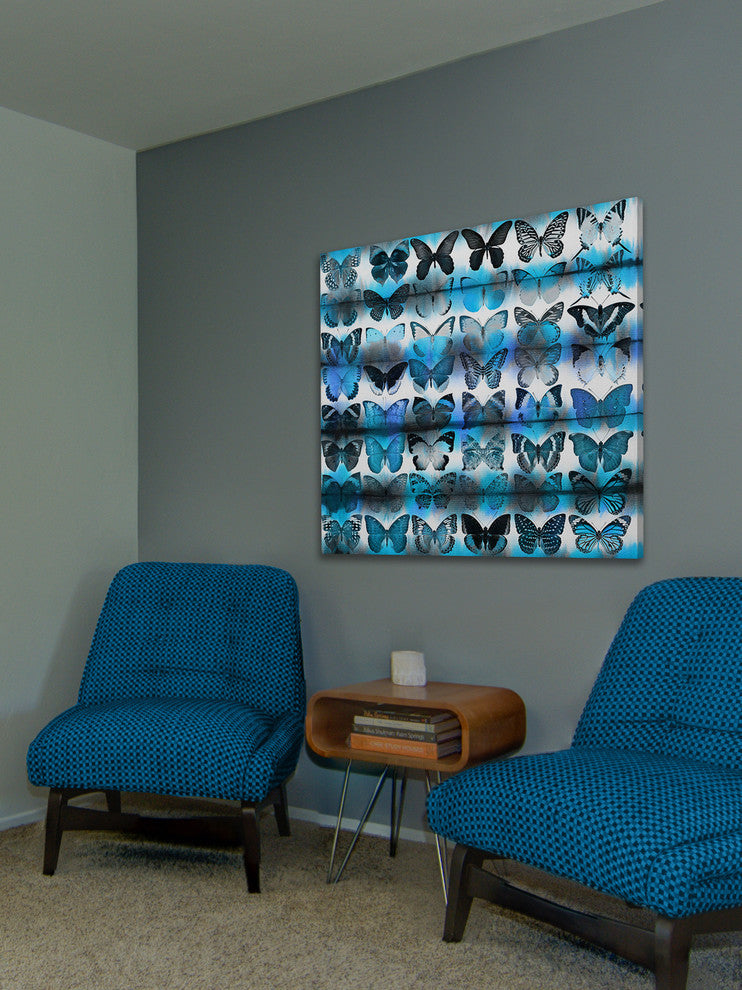 "Moth" Print on Canvas, 32"x32"