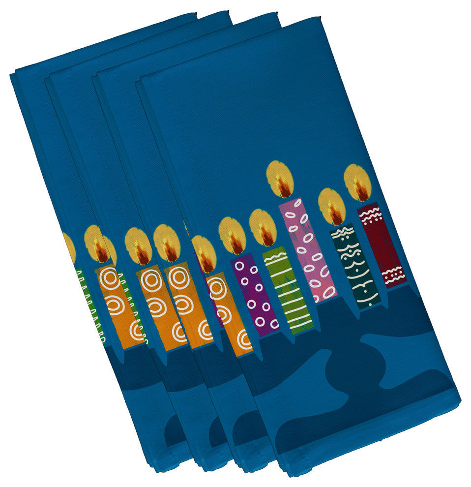 Decorative Holiday Napkin, Set of 4, Teal