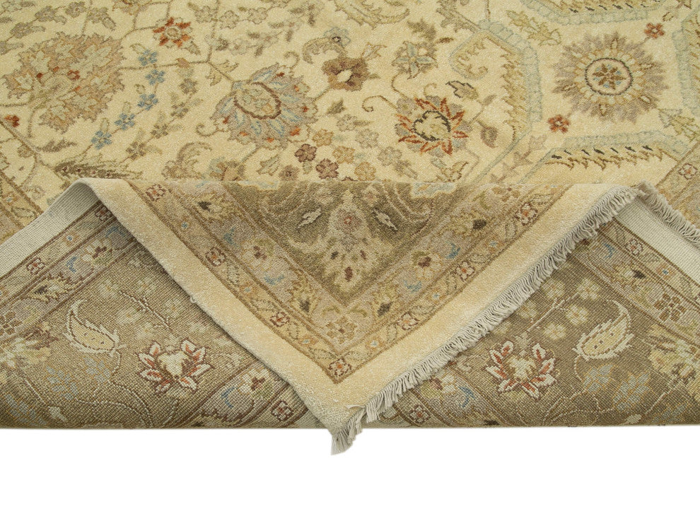 Rug N Carpet - Handmade Oriental 12' 0" x 18' 0" Oversize Oushak Area Rug