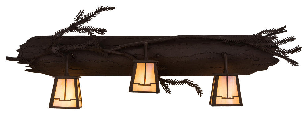 36W Pine Branch 3 Light Vanity