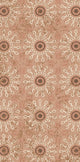 Sun Tile Geometric Print Bath Towel, Taupe