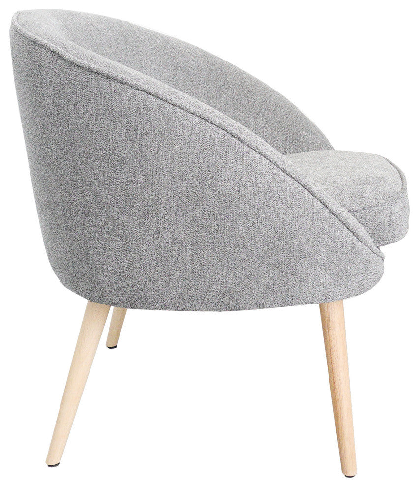 Contemporary Farah Chair Grey - Grey