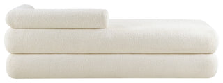 Kennedy Upholstered Bench, Cream, Teddy Fabric