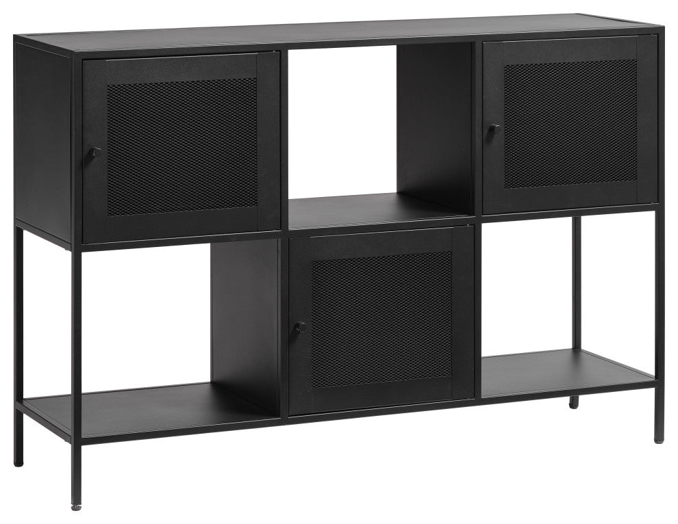 Metal 3-door Cabinet 47"