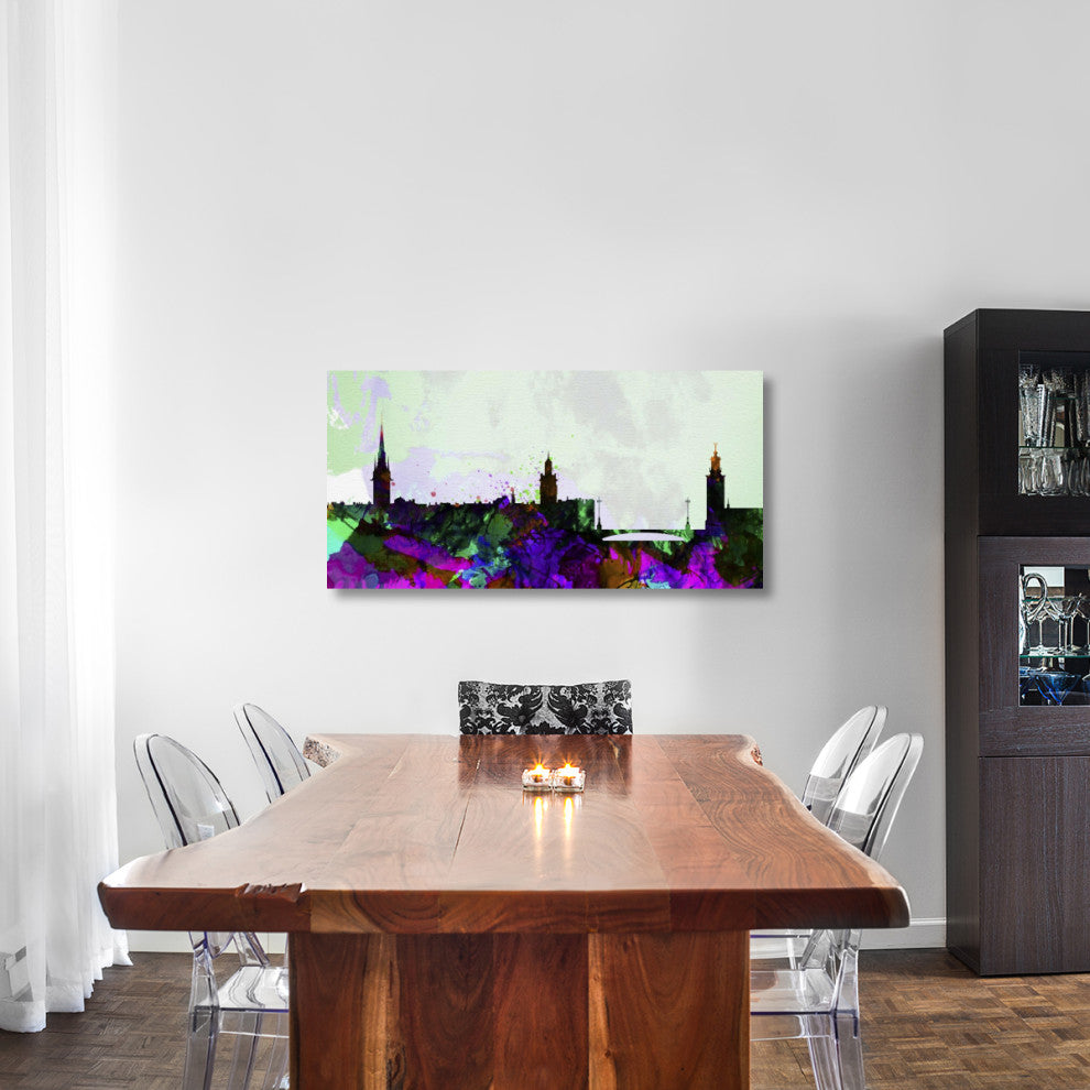 "Stockholm City Skyline" Fine Art Print