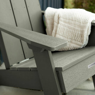 Italica Modern Adirondack Chair, Eucalyptus