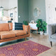Joli Sol Iris Vinyl Mat, 48x72 Rectangle