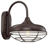 1-Light 10" Architectural Bronze Sconce