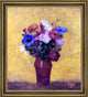 Odilon Redon Flowers Framed Premium Canvas Print, 20"x25"