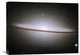 "M104 - The Sombrero Galaxy -  Visible Light" Canvas Giclee by NASA, 24"x18"