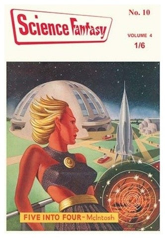 Science-Fantasy: World of the Future - Gallery Wrapped Canvas Art 28" x 42"