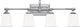 Quoizel NL8604C Four Light Bath Fixture Nicholas Polished Chrome