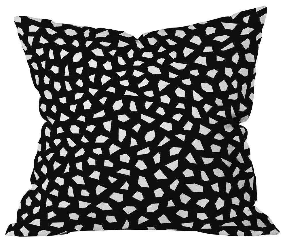 Kelly Haines Geometric Mosaic V2  Throw Pillow
