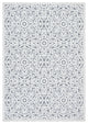 Safavieh Indoor-Outdoor Cabana Collection, CBN662 Rug, Ivory/Gray, 4'5"x6'5"