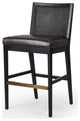 Antonia Armless Dining Stool-Black-Bar