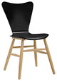 Modway Cascade Wood Dining Chair Black