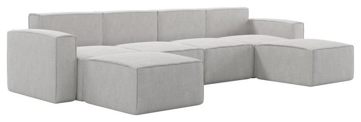 Bridgetown Luxury Modular Sectional Sofa, Cream