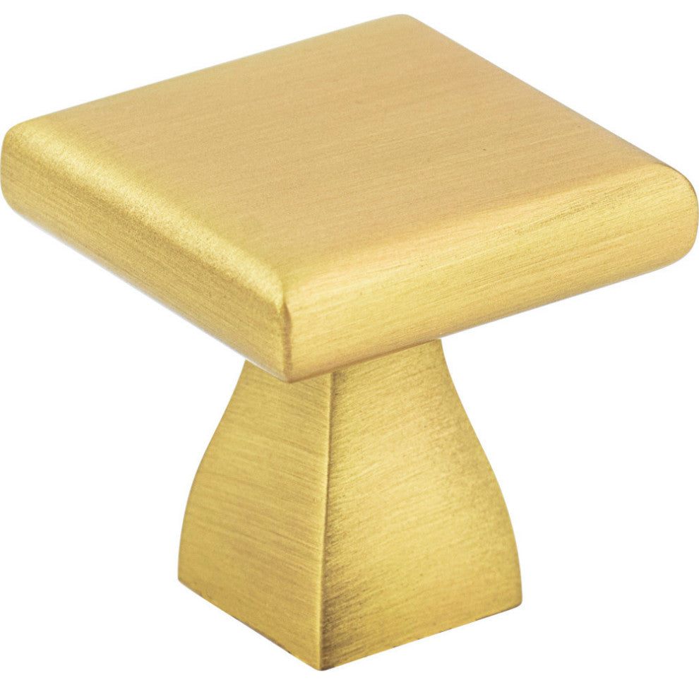 Elements 449 Hadly 1 Inch Square Cabinet Knob - Satin Nickel