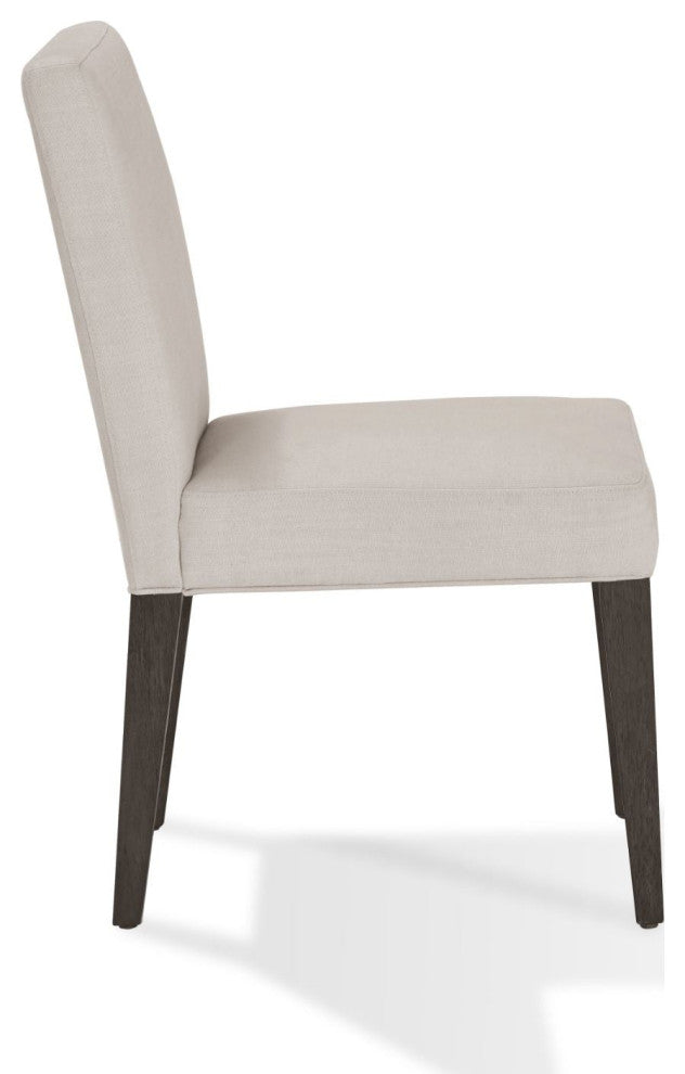 Modus Modesto Upholstered 2 Side Chair in French Roast