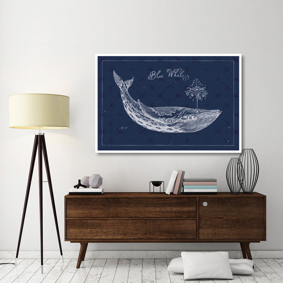 "Underwater Life IX" Digital Paper Print by Daphne Brissonnet, 62"x42"