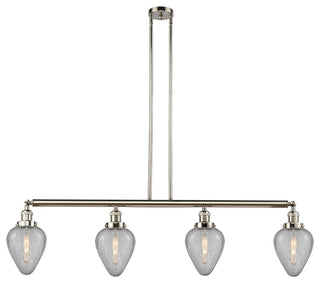 INNOVATIONS LIGHTING 214-PN-S-G165 Geneseo 4 Light Island Light
