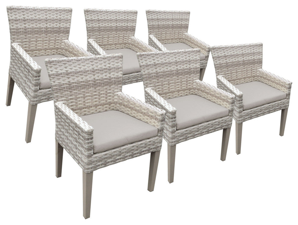 6 Fairmont Dining Chairs With Arms